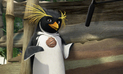 happy feet rockhopper penguin